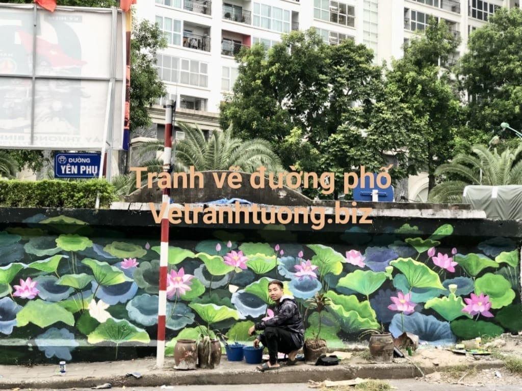 vẽ tranh đường phố